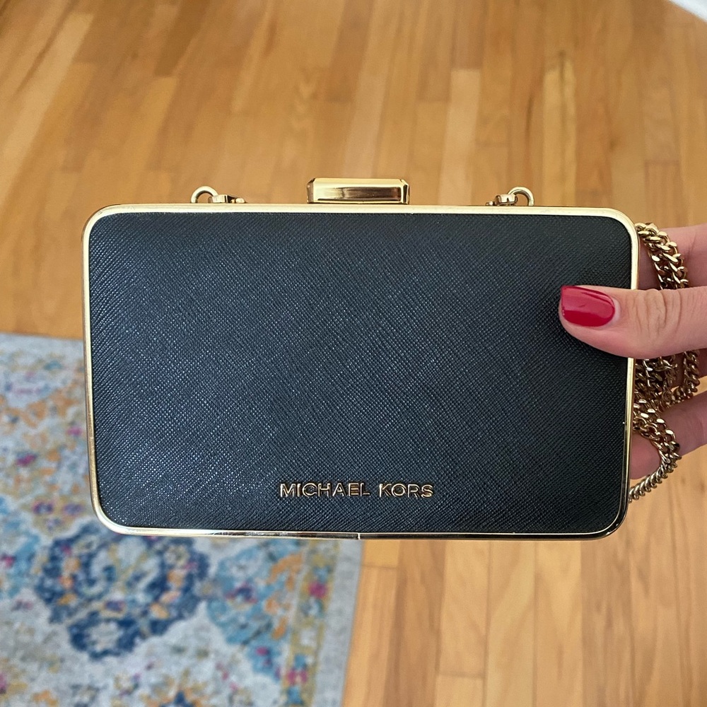 Mini Michael Korea Clutch BLACK